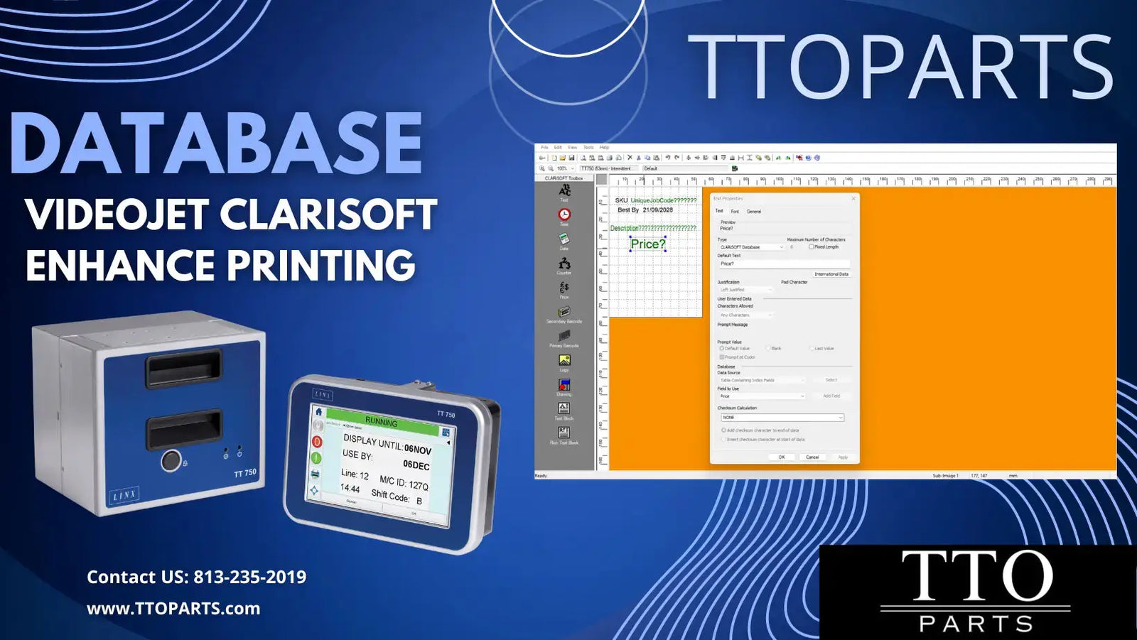 Videojet Clarisoft Software Database
