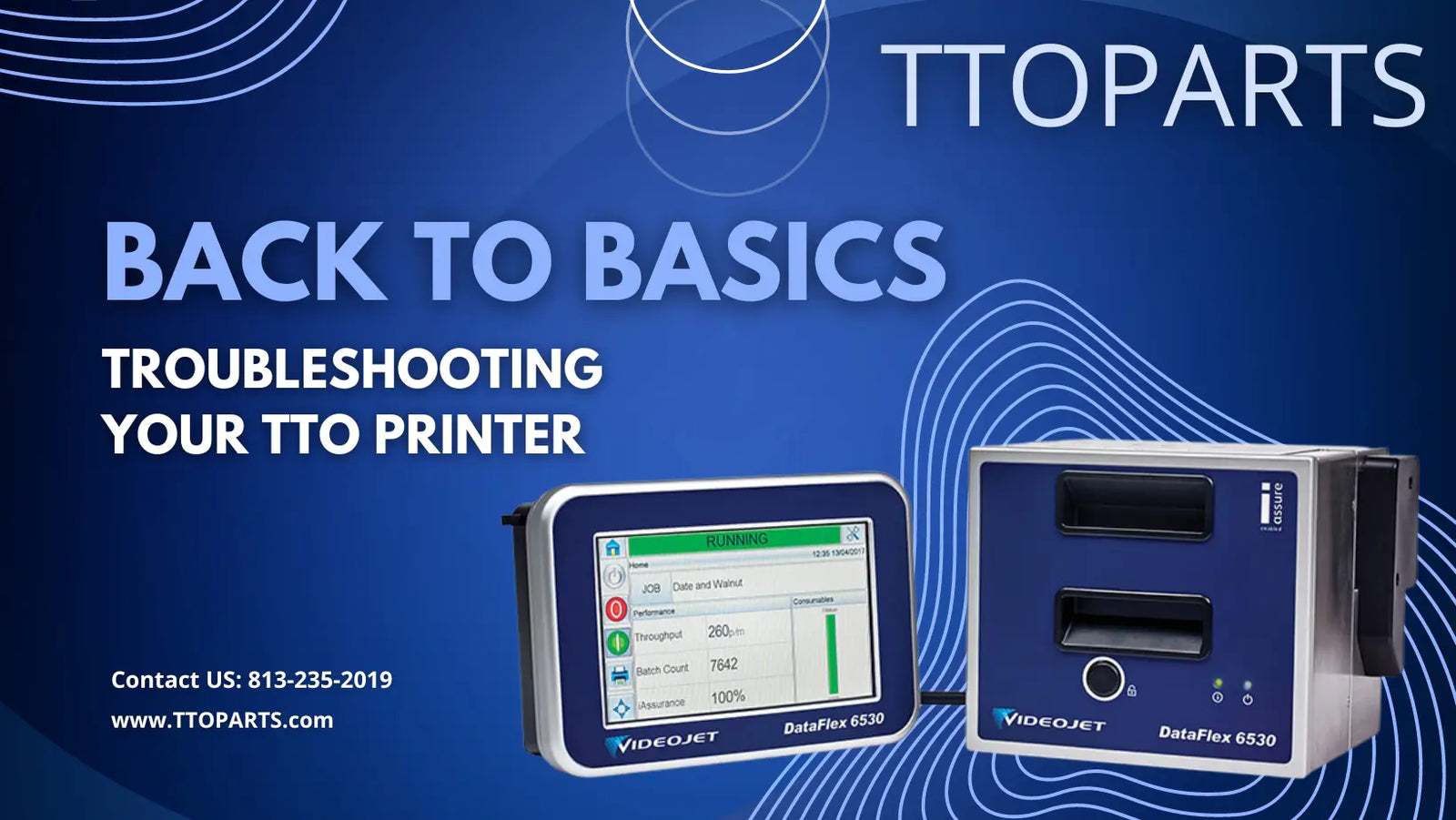 TTOparts Troubleshooting your Videojet Thermal Transfer Printer Videojet 6530