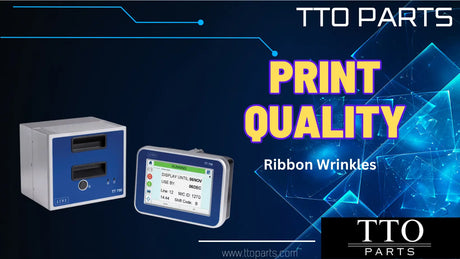 Print Quality Videojet Dataflex TTO Issue - Ribbon Wrinkle